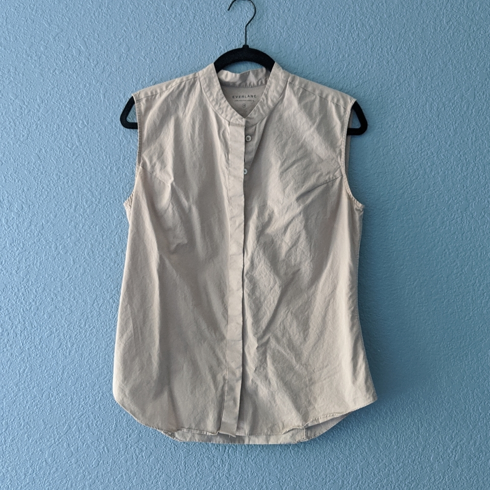 Everlane Poplin Blouse